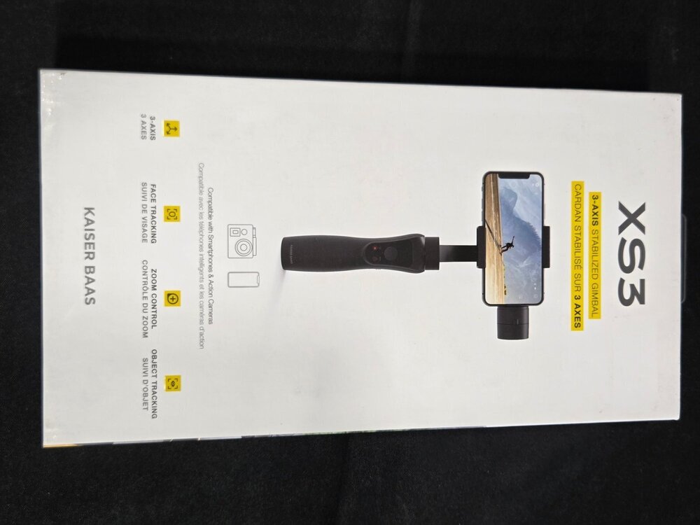 Kaiser Baas XS3 3-Axis Stabilized Gimbal Smartphone Action Cam